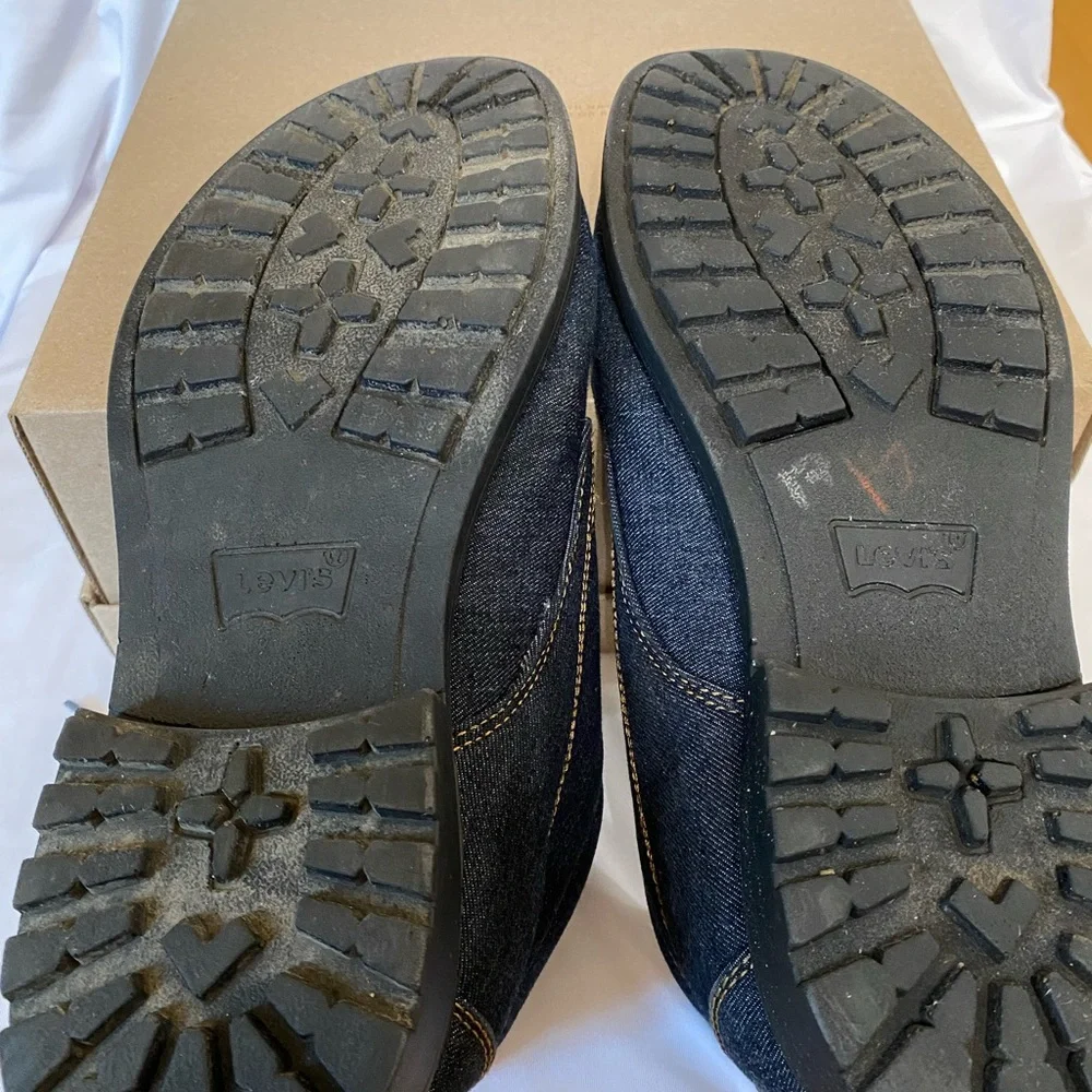 Levi's Men's Denim Chukka Boots - Dark Blue